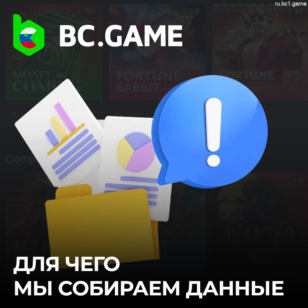 Причины сбора данных о пользователях на BC.Game